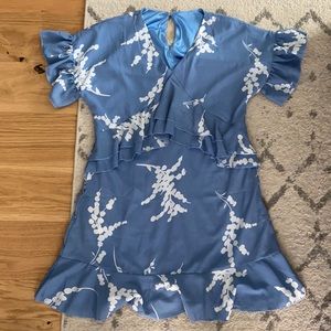 Mid thigh length floral dress